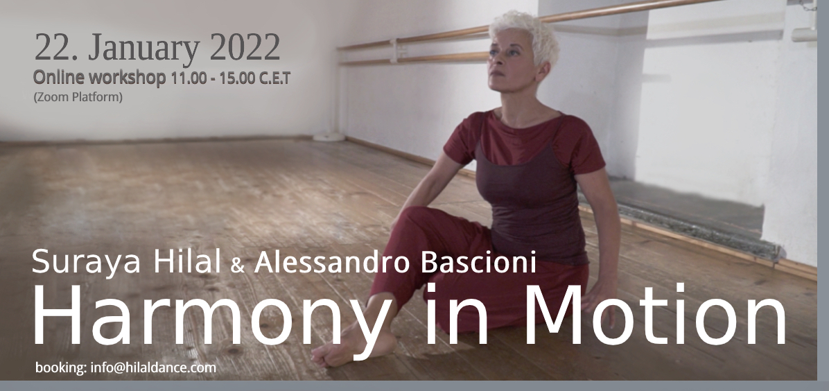 Laboratorio online 22 Gennaio 2022 ” Armonia in Movimento” con A. Bascioni & S. Hilal